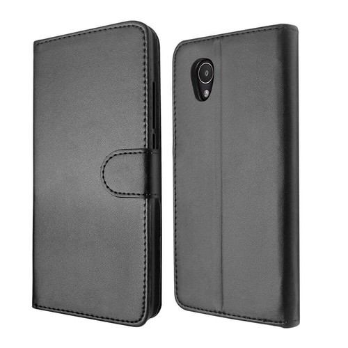 Leder geldbörse flip cover - leder,