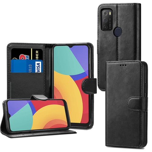 Wallet leder flip case - wallet, hülle